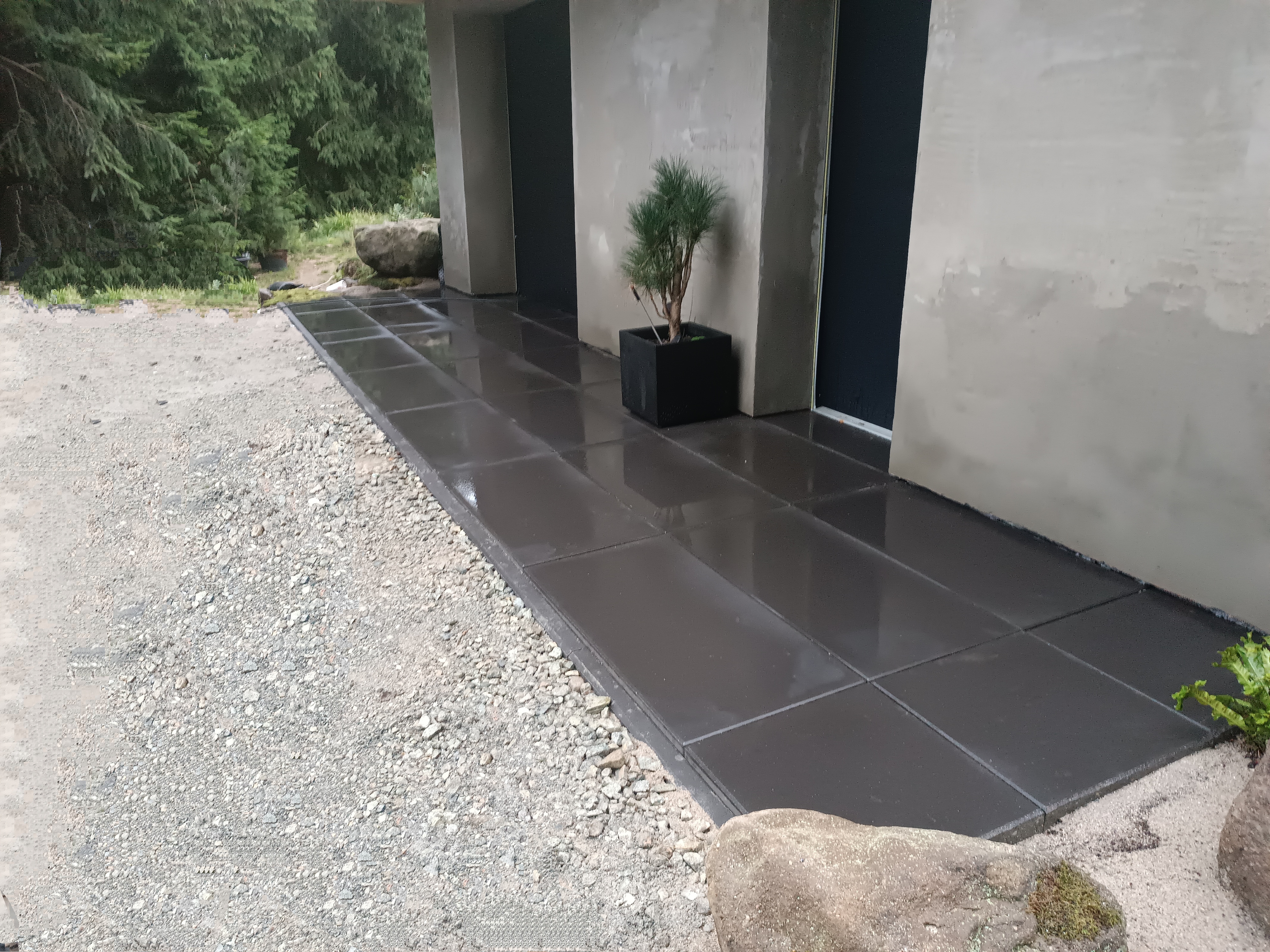 Kompleksowe brukarstwo – podjazd i schody Jelcz-Laskowice